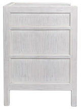 NOIR Hampton Night Stand 24" White Wash