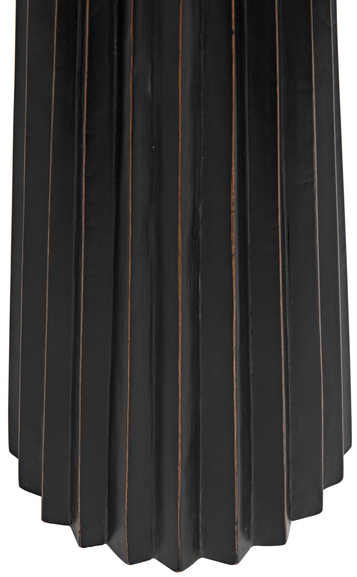 NOIR Orson Side Table Hand Rubbed Black