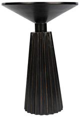 NOIR Orson Side Table Hand Rubbed Black