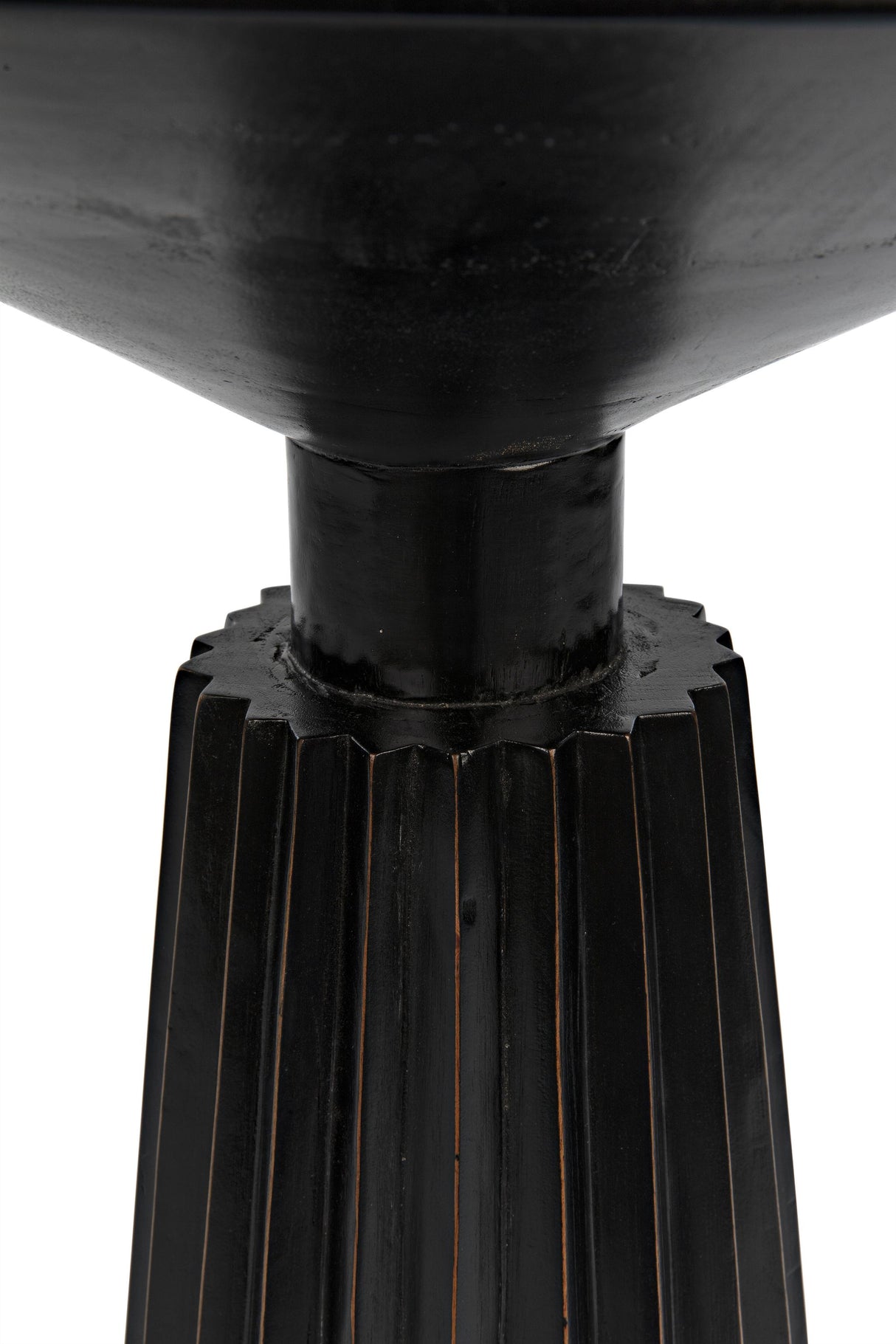 NOIR Orson Side Table Hand Rubbed Black