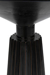 NOIR Orson Side Table Hand Rubbed Black