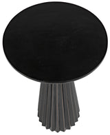 NOIR Orson Side Table Hand Rubbed Black