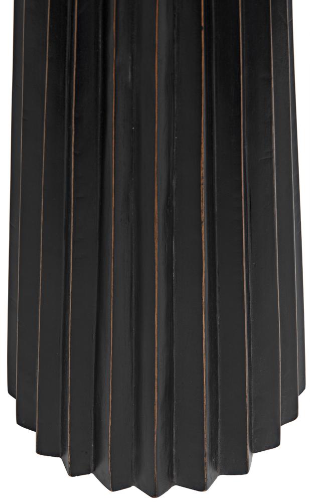 NOIR Orson Side Table Hand Rubbed Black