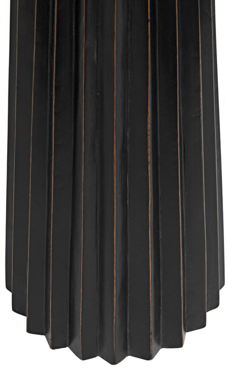 NOIR Orson Side Table Hand Rubbed Black