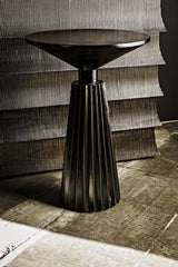 NOIR Orson Side Table Hand Rubbed Black