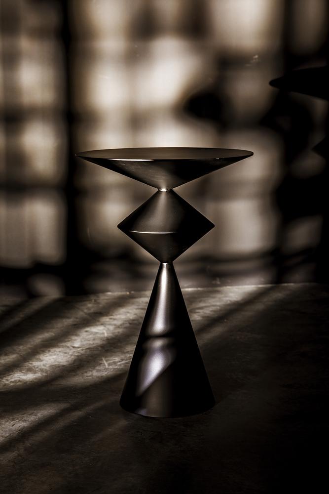 NOIR Zasa Side Table Black Iron