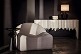 NOIR Zasa Side Table Black Iron