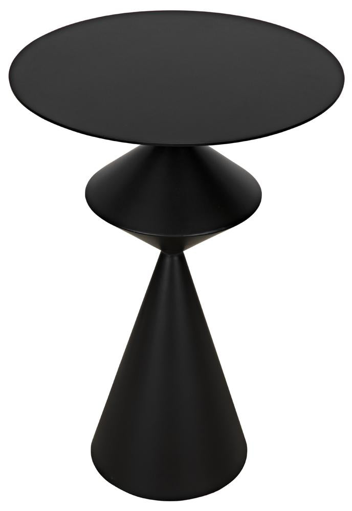 NOIR Zasa Side Table Black Iron