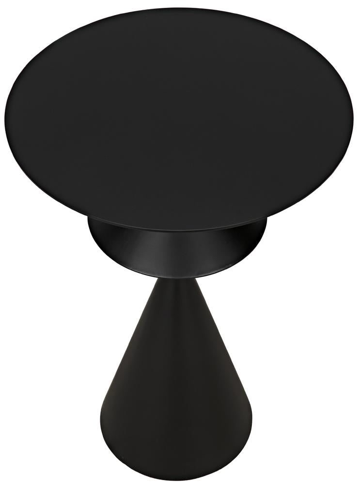 NOIR Zasa Side Table Black Iron