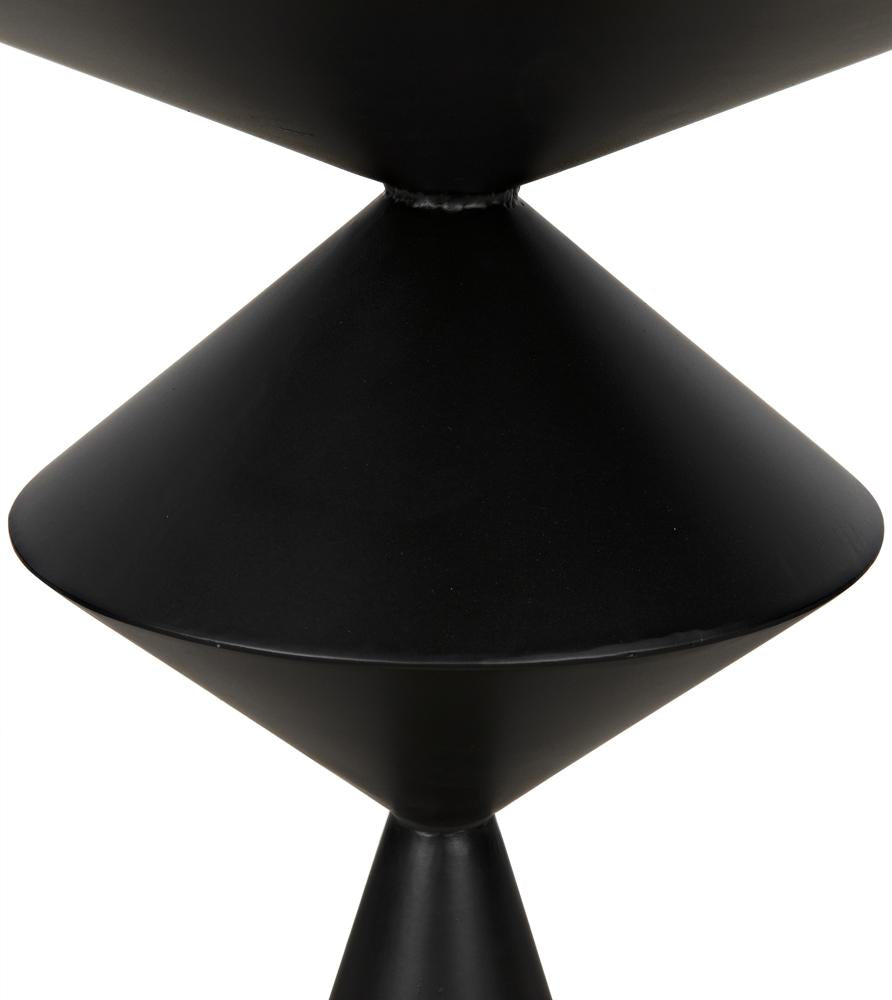 NOIR Zasa Side Table Black Iron