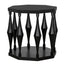 NOIR Marceo Side Table Hand Rubbed Black