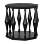 NOIR Marceo Side Table Hand Rubbed Black