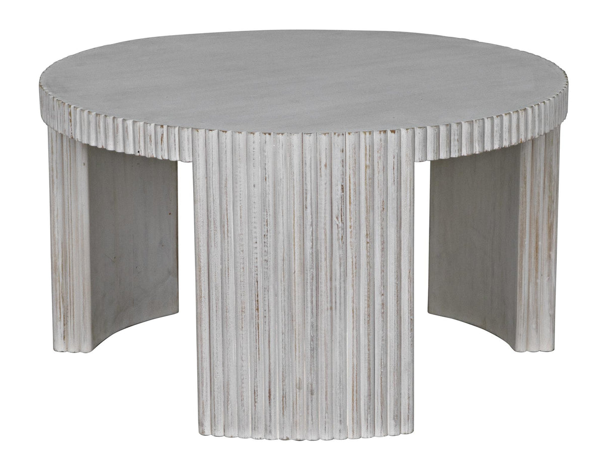 NOIR Jgor Side/Coffee Table White Wash