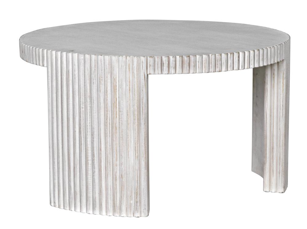 NOIR Jgor Side/Coffee Table White Wash