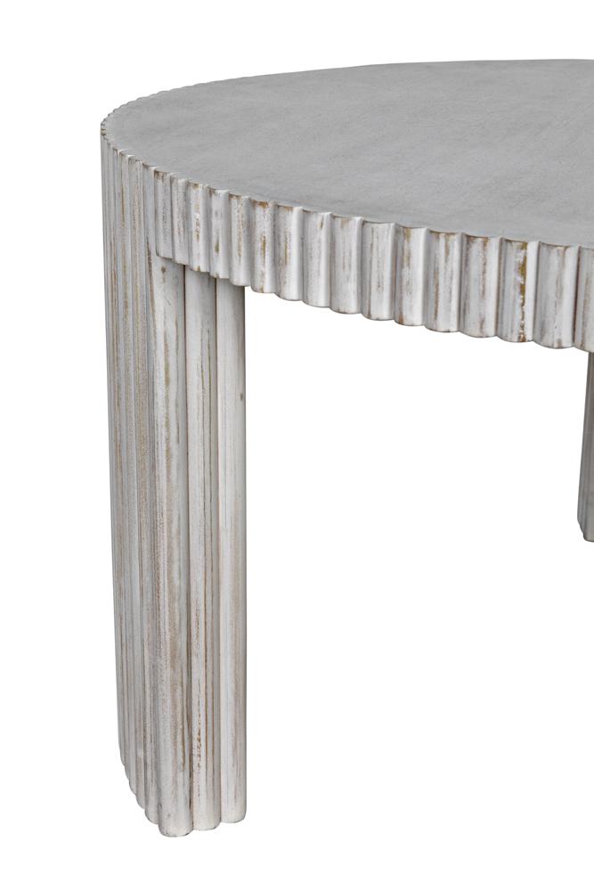 NOIR Jgor Side/Coffee Table White Wash