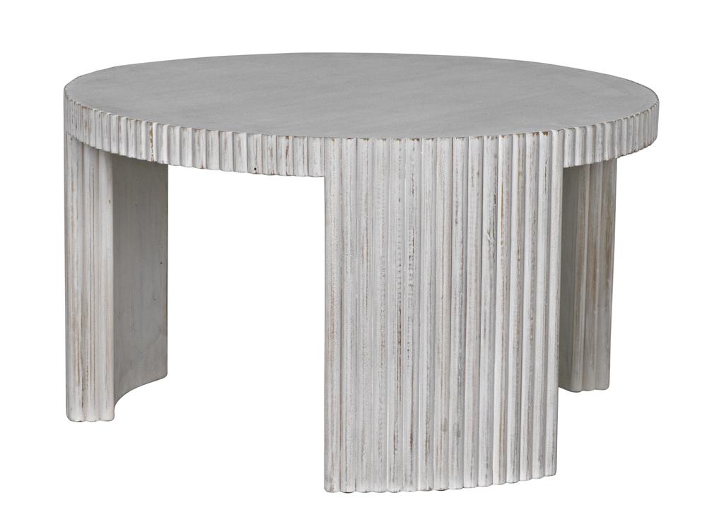 NOIR Jgor Side/Coffee Table White Wash