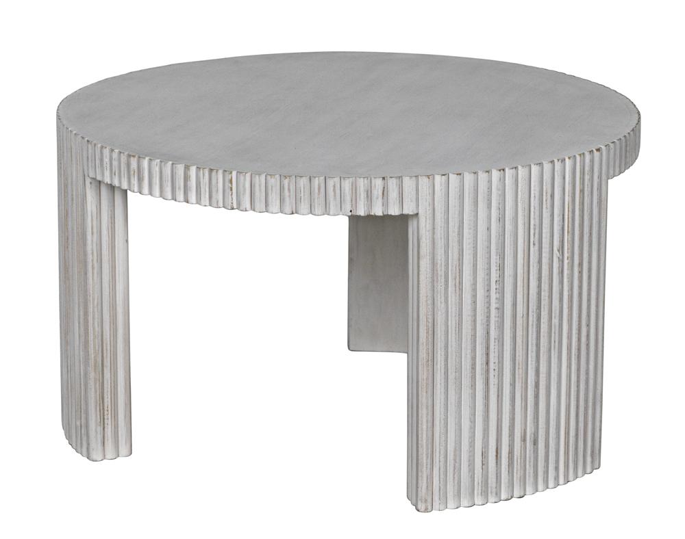 NOIR Jgor Side/Coffee Table White Wash