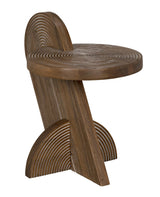 NOIR Saturn Side Table Dark Walnut