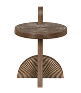NOIR Saturn Side Table Dark Walnut