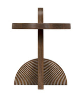 NOIR Saturn Side Table Dark Walnut