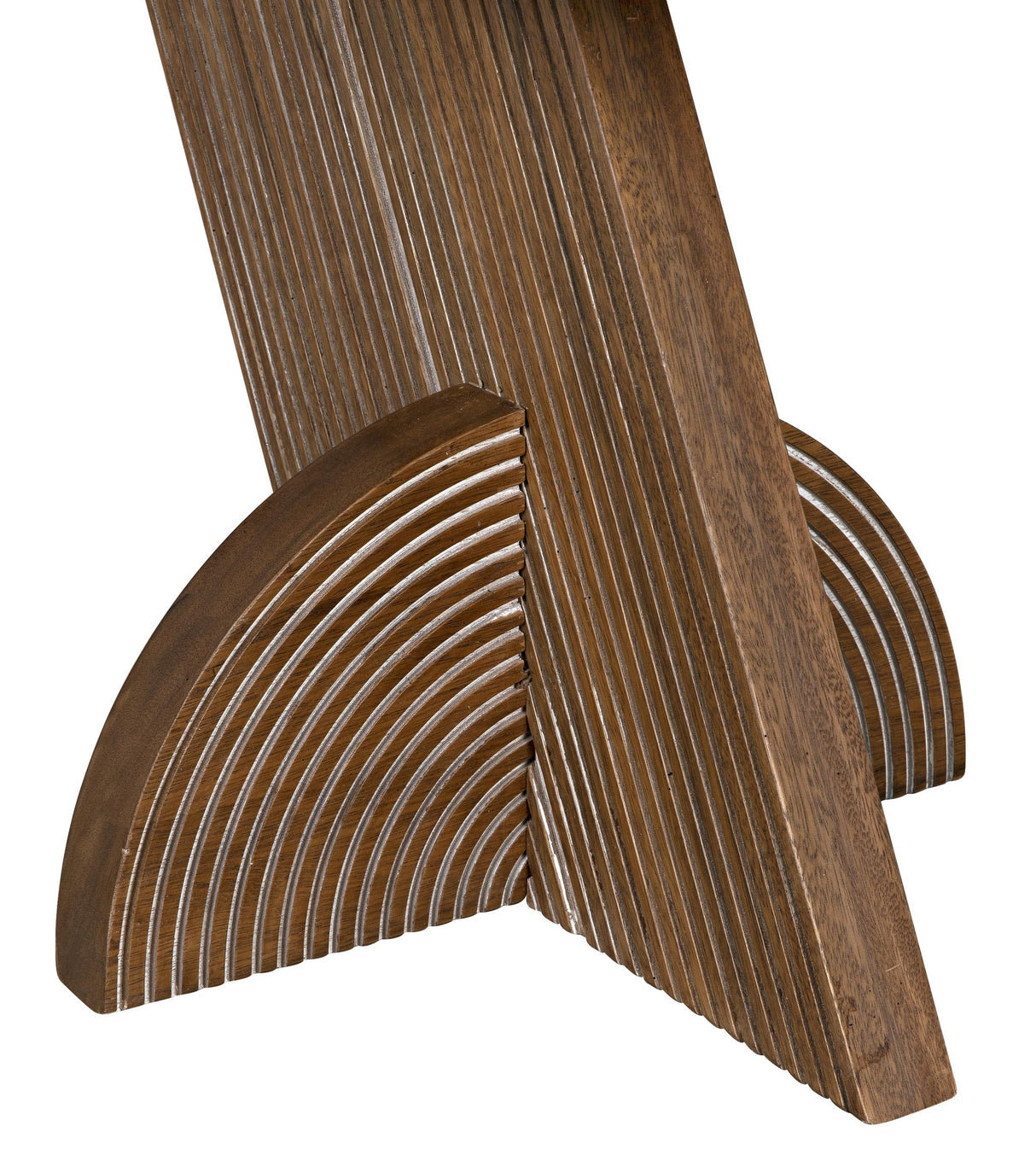 NOIR Saturn Side Table Dark Walnut