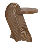 NOIR Saturn Side Table Dark Walnut