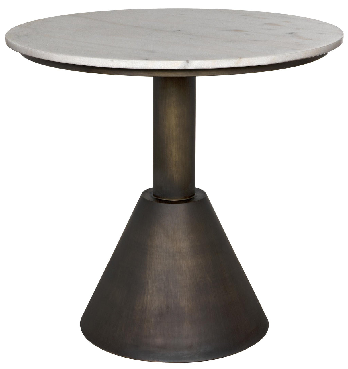 NOIR Joseph Side Table Aged Brass