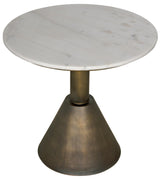 NOIR Joseph Side Table Aged Brass