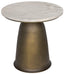 NOIR Aiden Side Table Aged Brass
