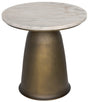 NOIR Aiden Side Table Aged Brass