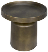 NOIR Lee Side Table Aged Brass