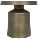 NOIR Lee Side Table Aged Brass