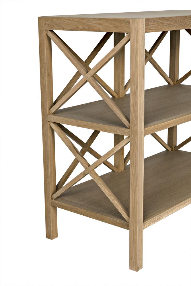 NOIR Nikolai Side Table White Oak