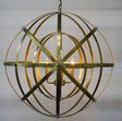 NOIR Alchemy Chandelier Metal with Brass Finish