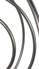 NOIR Brooks Pendant Metal with Antique Silver Finish