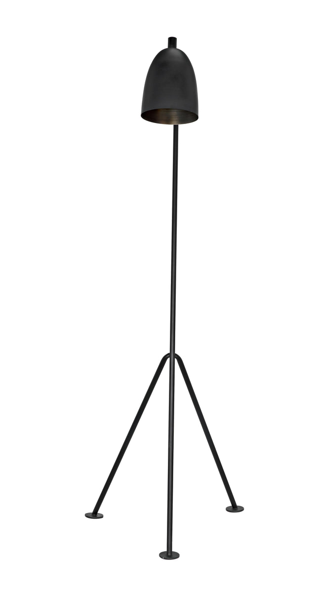 NOIR Asti Floor Lamp Black Steel