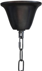 NOIR Anna Chandelier Black Steel