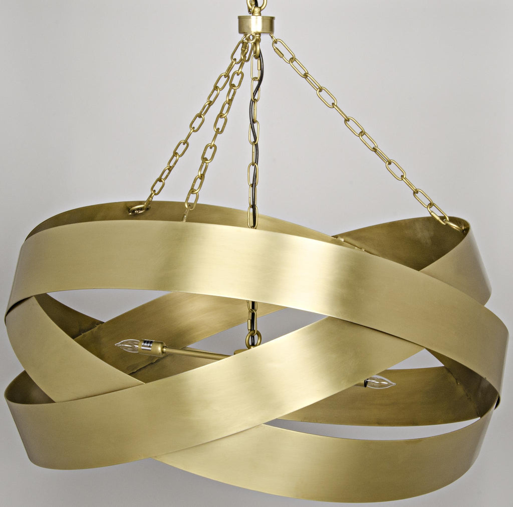 NOIR Orion Pendant Metal with Brass Finish