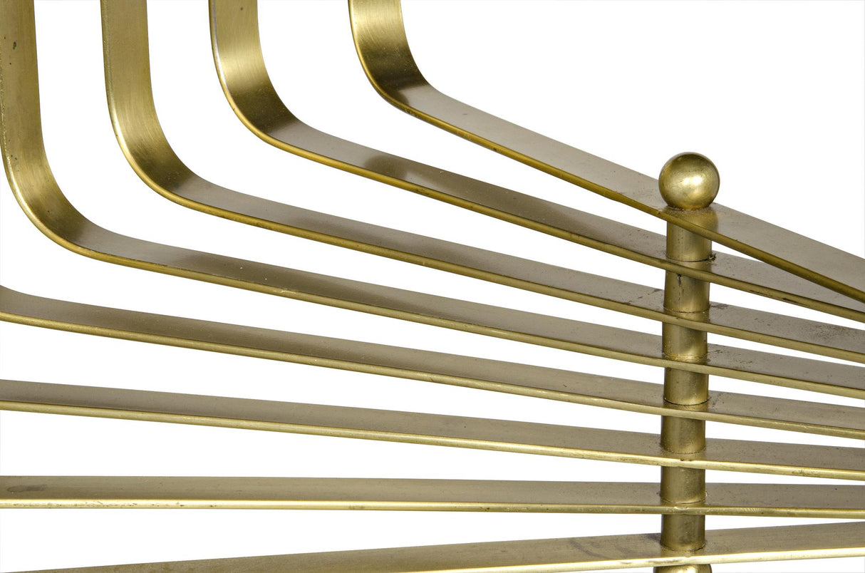 NOIR Dimaclema Chandelier Small Metal with Brass Finish