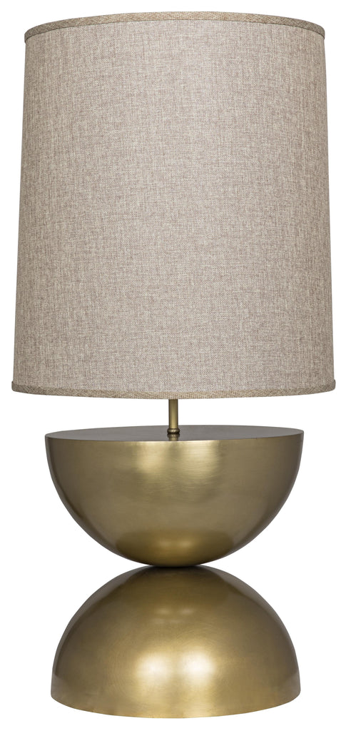 NOIR Pulan Table Lamp Metal with Brass Finish