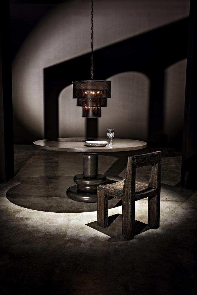 NOIR Arena Pendant Black Iron