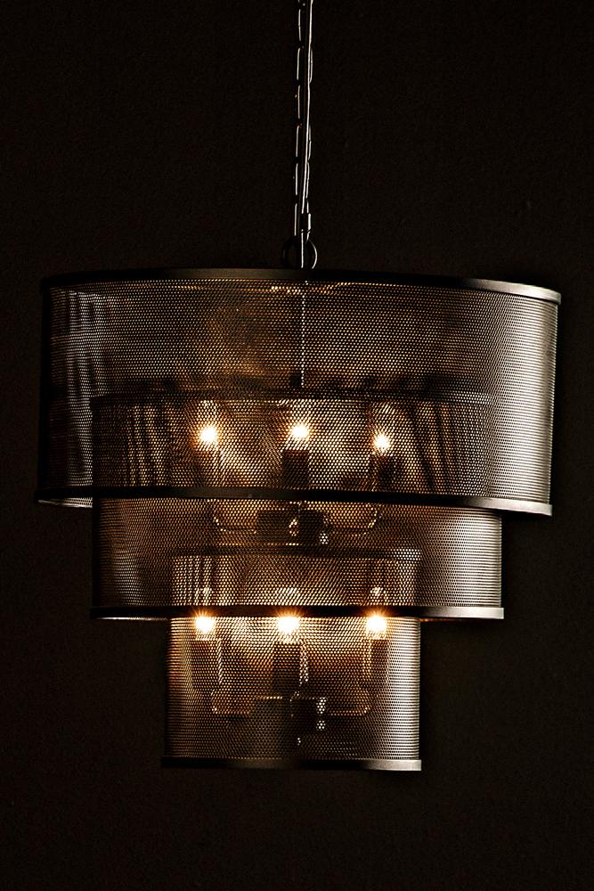 NOIR Arena Pendant Black Iron