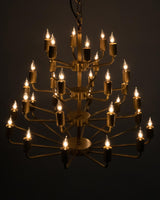 NOIR Montoro Chandelier Antique Brass
