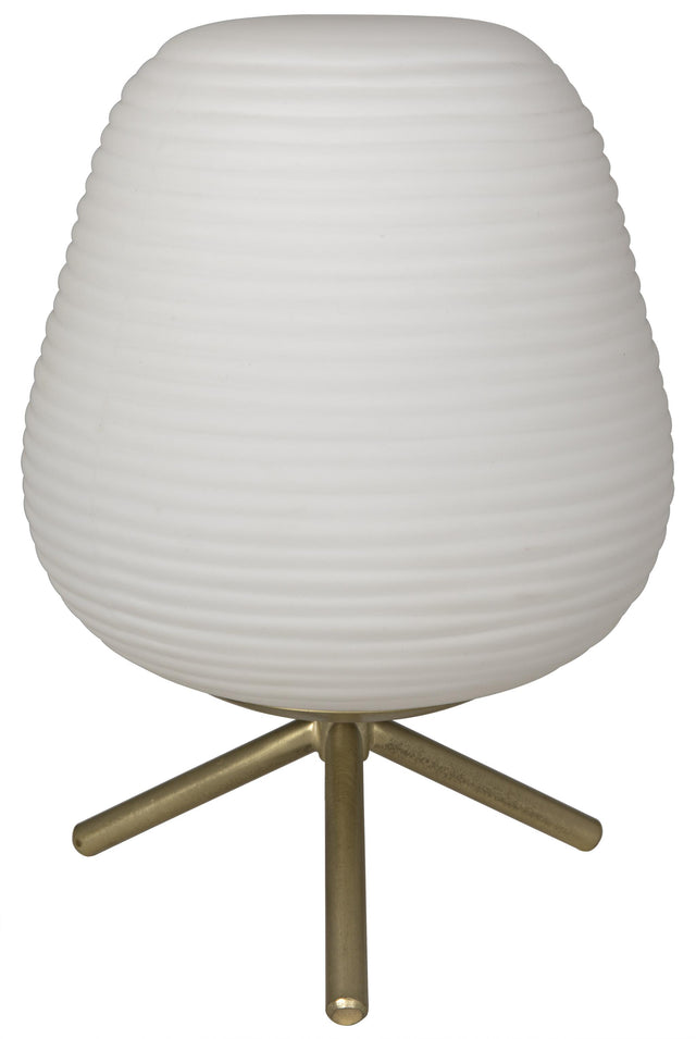 NOIR Foka Table Lamp Metal with Brass Finish
