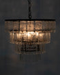 NOIR Carnegie Chandelier Medium Black Steel