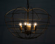 NOIR Mo Pendant Metal with Brass Finish