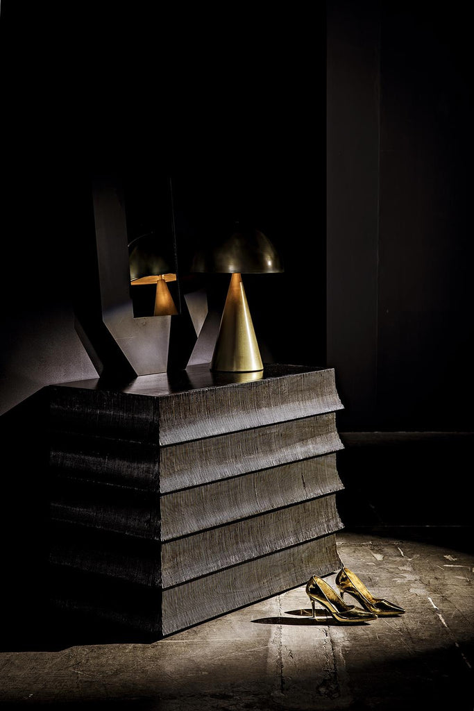 NOIR Skuba Table Lamp Metal with Brass Finish