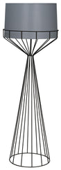 NOIR Portal Floor Lamp B Black Steel