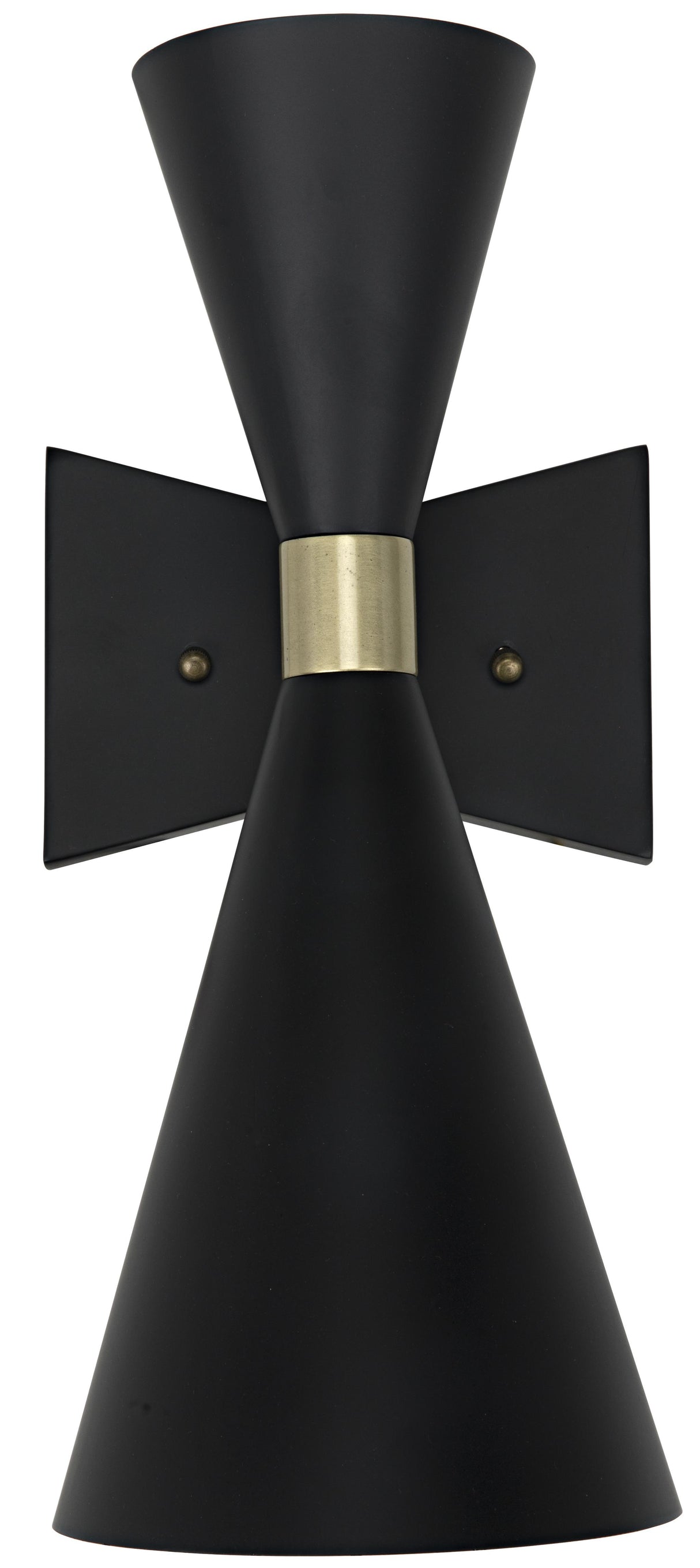 NOIR Ariel Sconce Black Steel