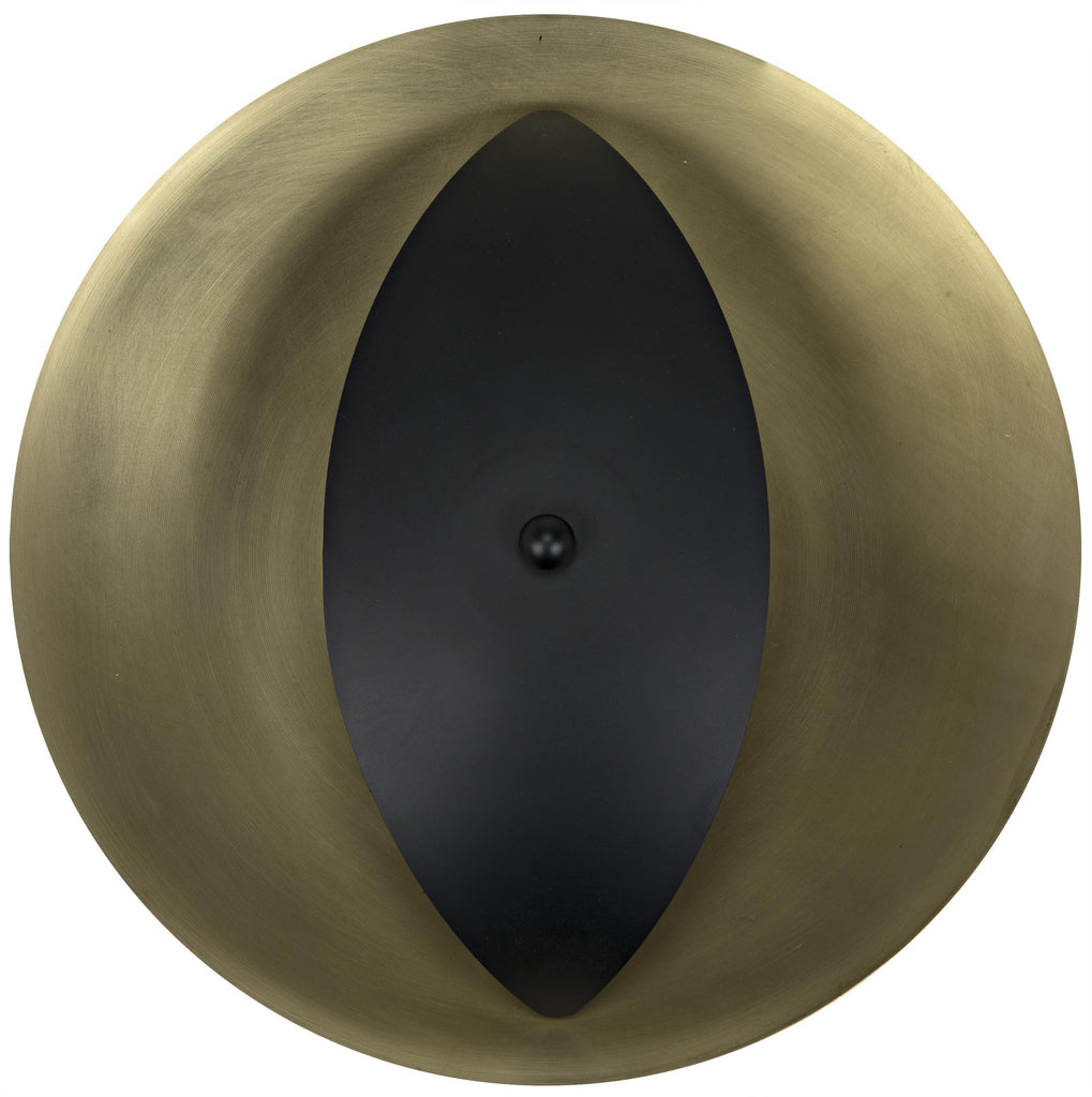 NOIR Bengal Sconce Steel with Brass Finish